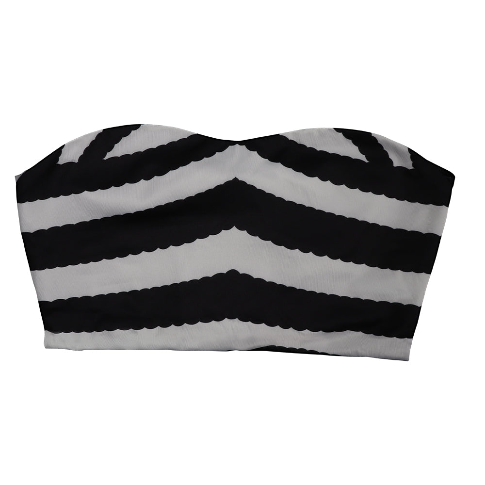 Halloween Margot Robbie Barbie Movie Barbie Black & White Striped Swimsuit