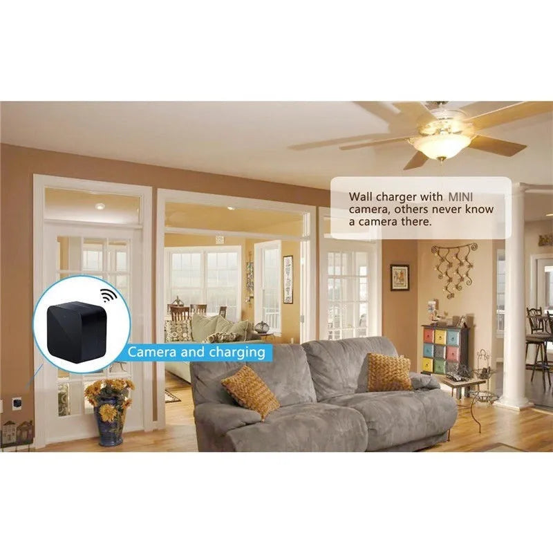 Mini 1080p Charger Camera