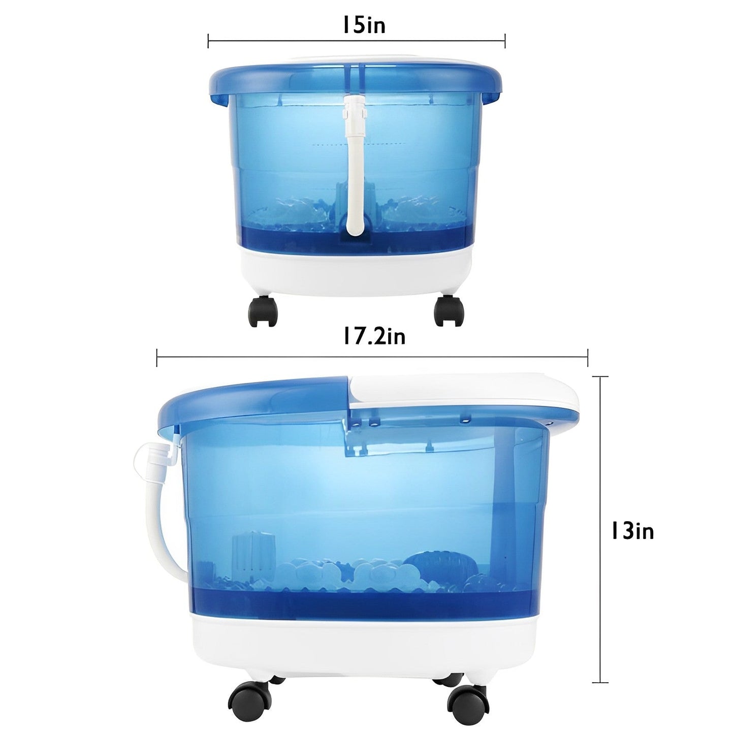 Korean Hydrotherapy Foot Spa Bath Massager