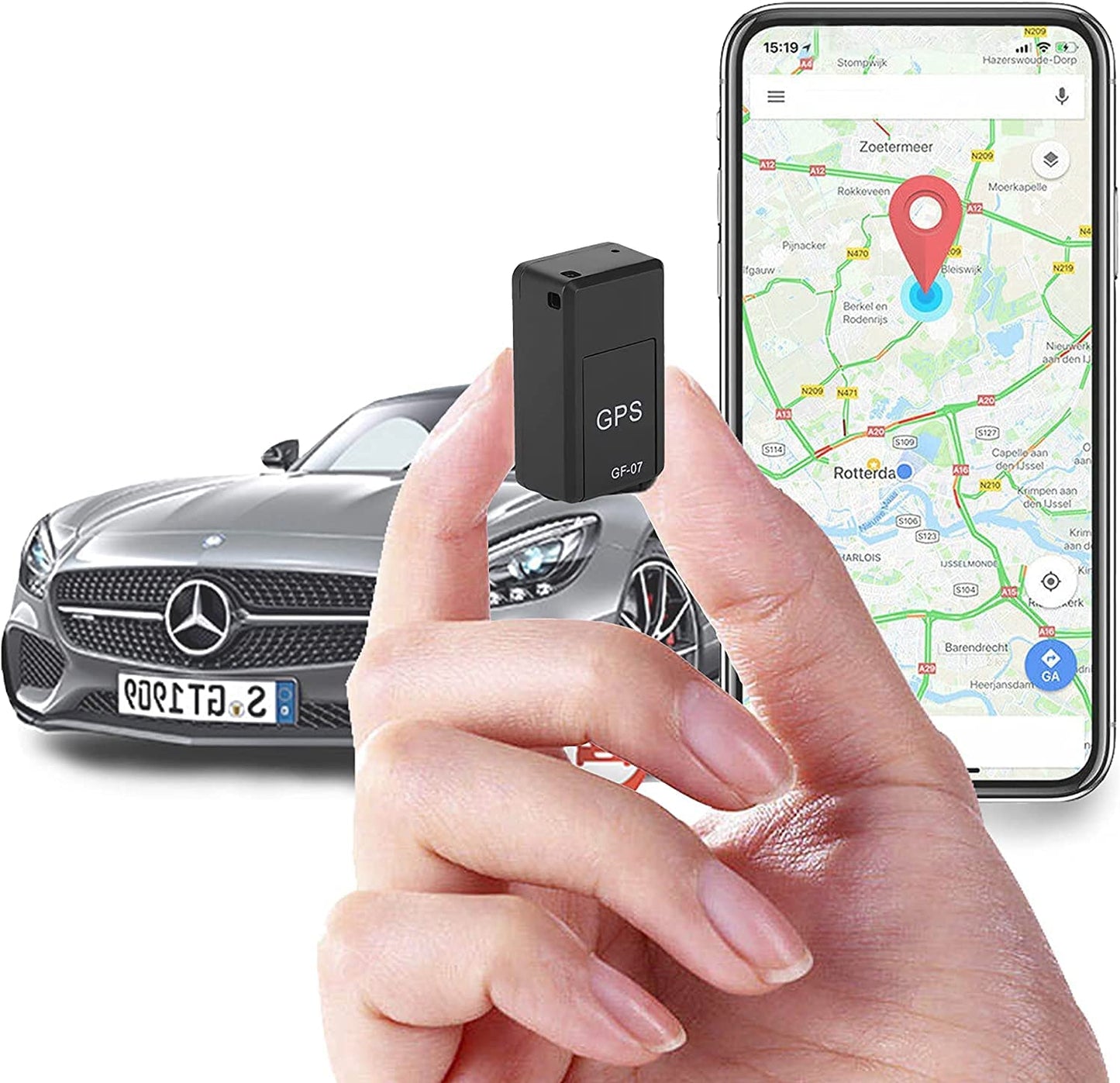 Mini Magnetic GPS Tracking Device