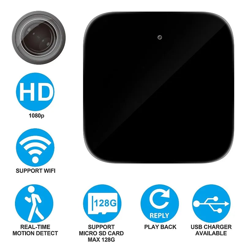 Mini 1080p Charger Camera