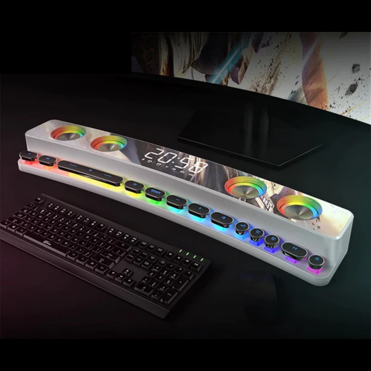 Wireless Gaming Sound Bar Bluetooth Speaker