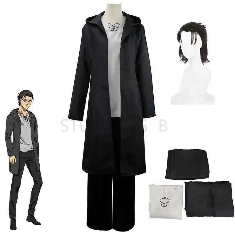 AOT Eren Jaeger Cosplay Costume Yakudatsu