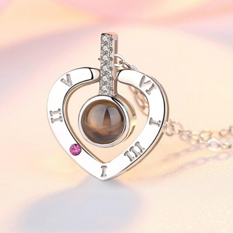 I Love You 100 Hidden Languages Necklace