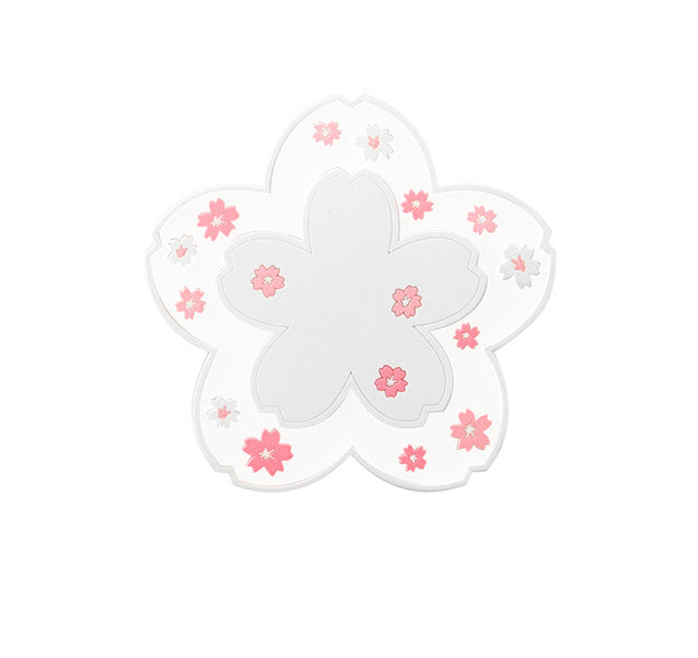 Kawaii Coaster Sakura Flowers Cup Mat