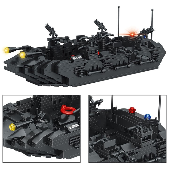 SWAT Team Building Blocks Set