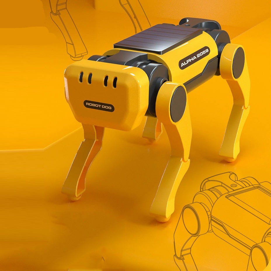 Educational Solar Powered Mechanical Pet Robot Toy