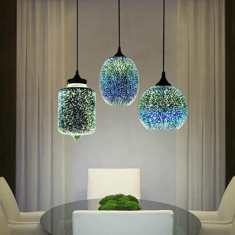 3D Colorful Firework Chandelier - Yakudatsu