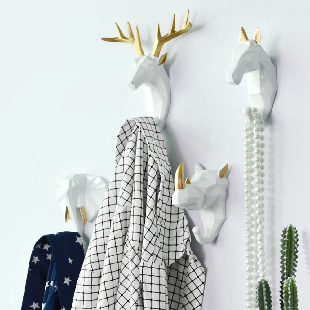 Stylish Ornamental Animal Hooks