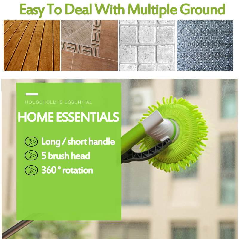 Cordless Floor Waxing Mop Machine - Yakudatsu