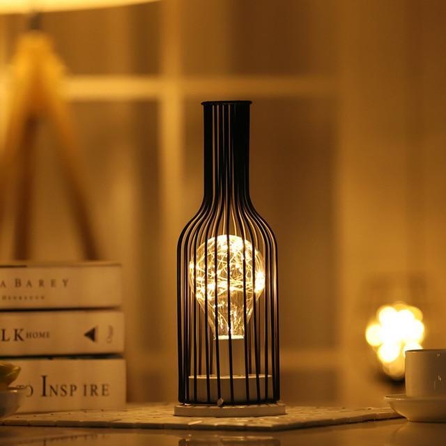 LED Wine Lantern