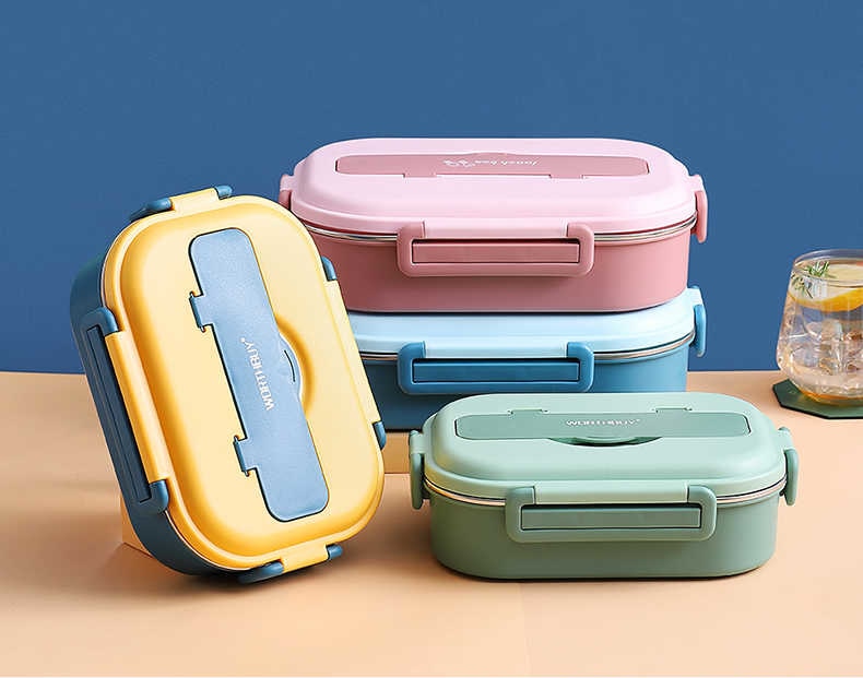 Japanese Stainless Steel Bento Lunch Box - Yakudatsu