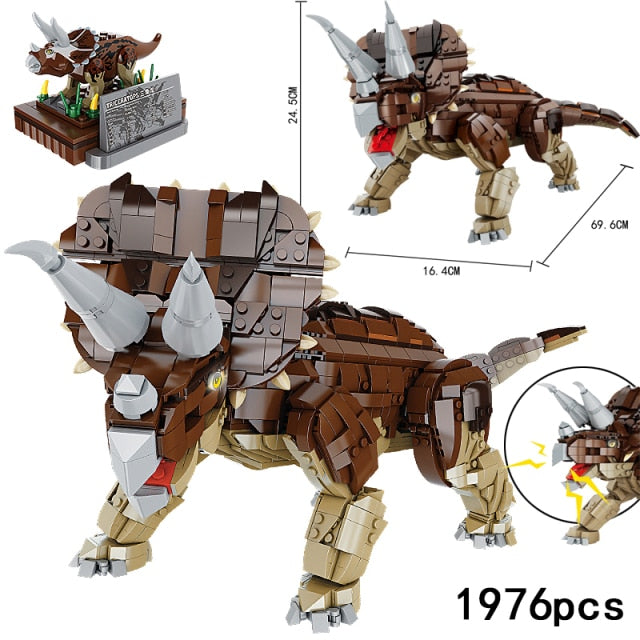 Building Block Dinosaur Kit