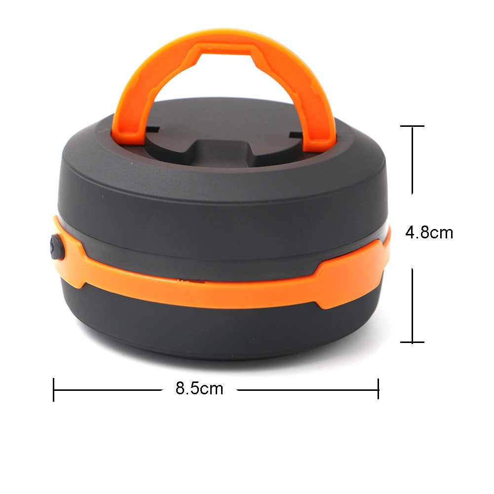 Retractable LED Lantern with Flashlight