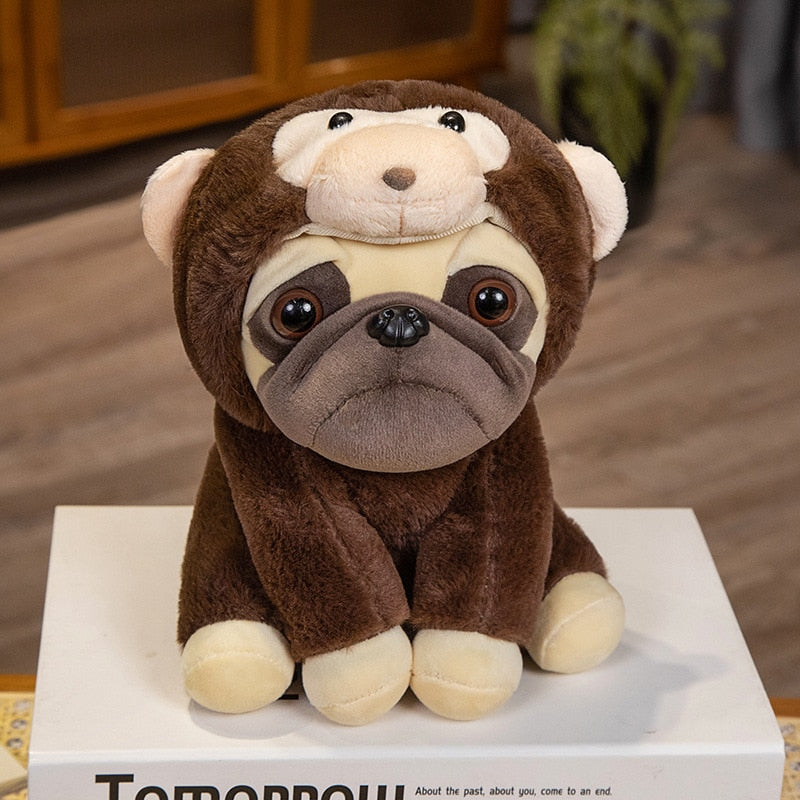 Adorable French Bulldog Animal Cosplay Plushie