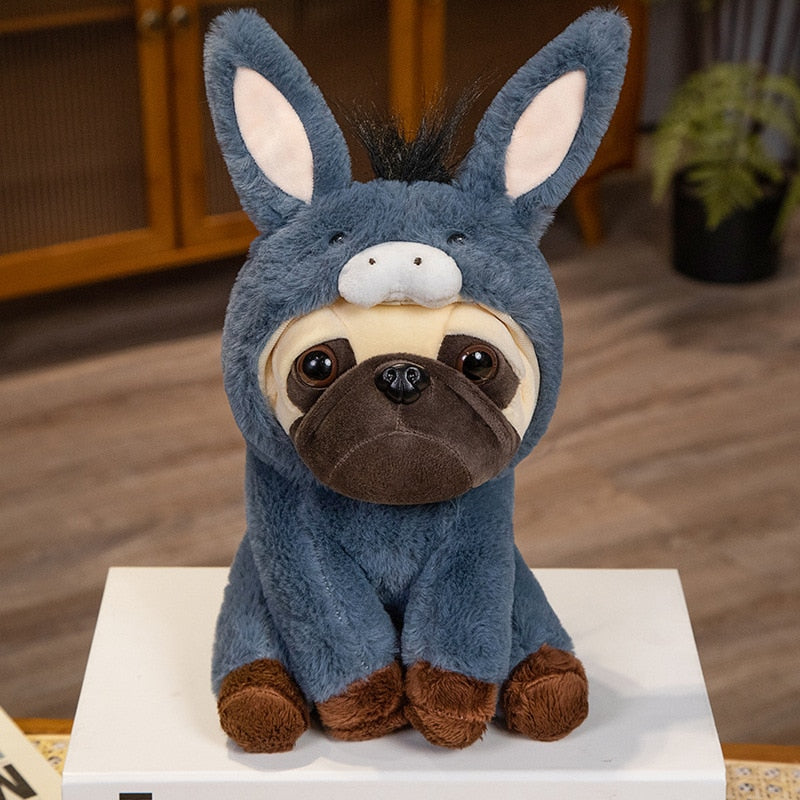 Adorable French Bulldog Animal Cosplay Plushie