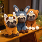 Adorable French Bulldog Animal Cosplay Plushie