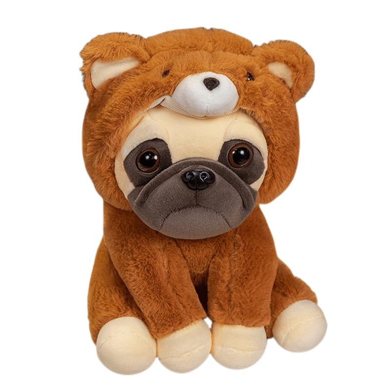 Adorable French Bulldog Animal Cosplay Plushie