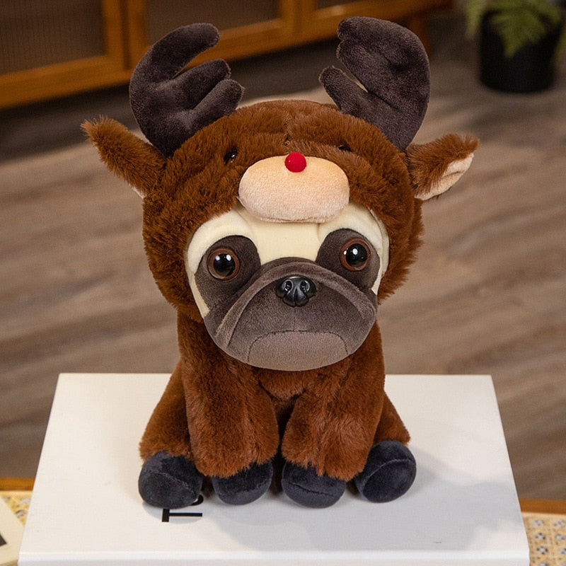 Adorable French Bulldog Animal Cosplay Plushie