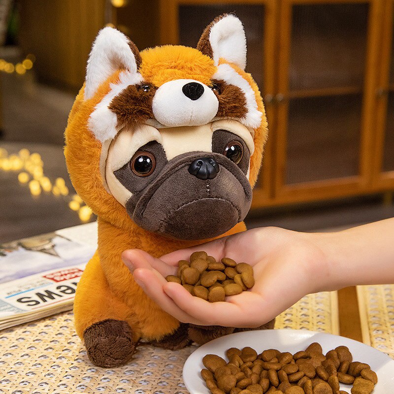 Adorable French Bulldog Animal Cosplay Plushie