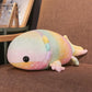 Kawaii Axolotl Cosmos Colored Plushie