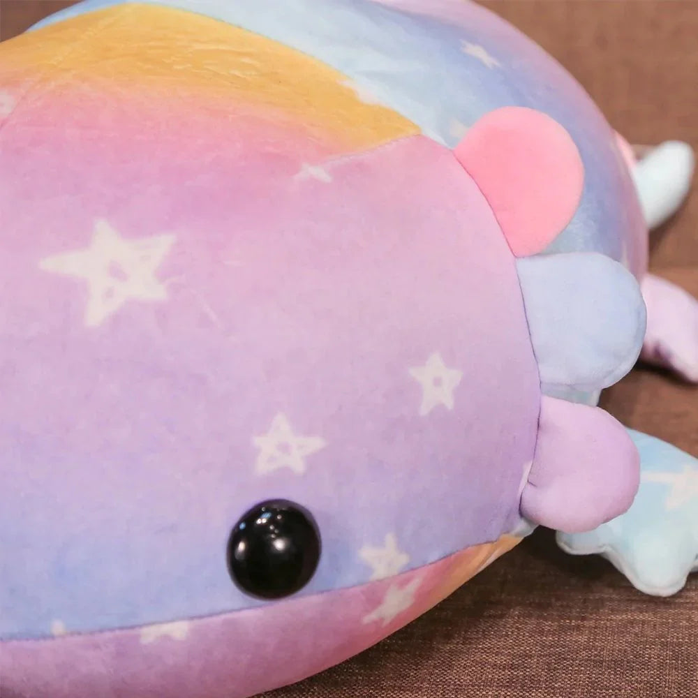 Kawaii Axolotl Cosmos Colored Plushie