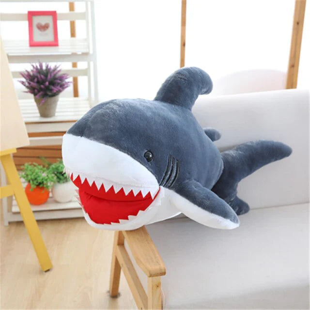 Huge Fluffy Kawaii Baby Shark Stuffed Animal Plushie