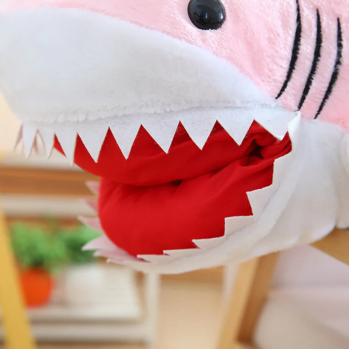 Huge Fluffy Kawaii Baby Shark Stuffed Animal Plushie