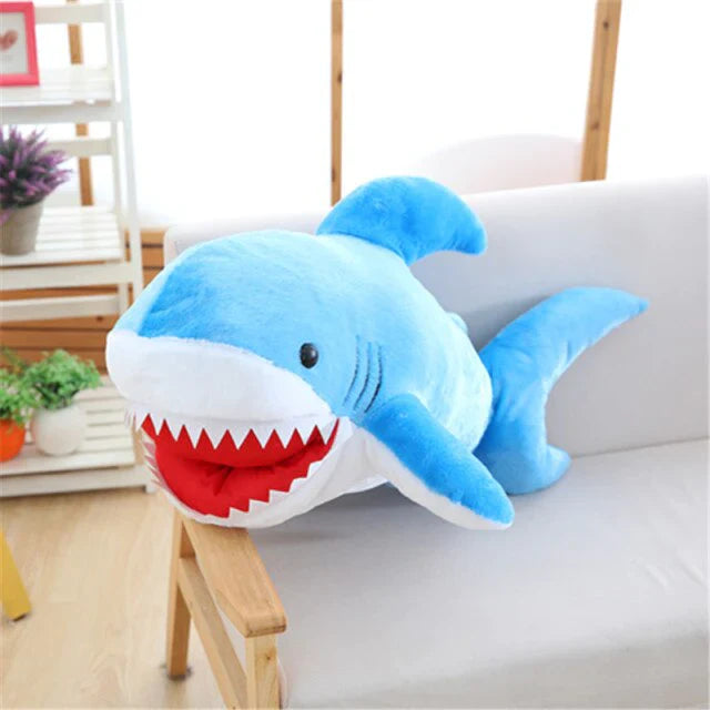 Huge Fluffy Kawaii Baby Shark Stuffed Animal Plushie