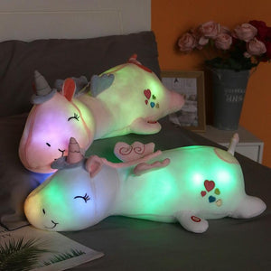 Kawaii Light-Up Unicorn Stuffed Toy Plushie