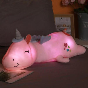 Kawaii Light-Up Unicorn Stuffed Toy Plushie