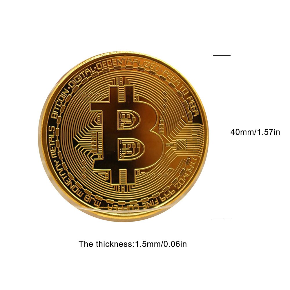 Bitcoin Cryptocurrency Coin Memorabilia