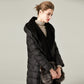 Women's Hooded Long Down Puffer Coat