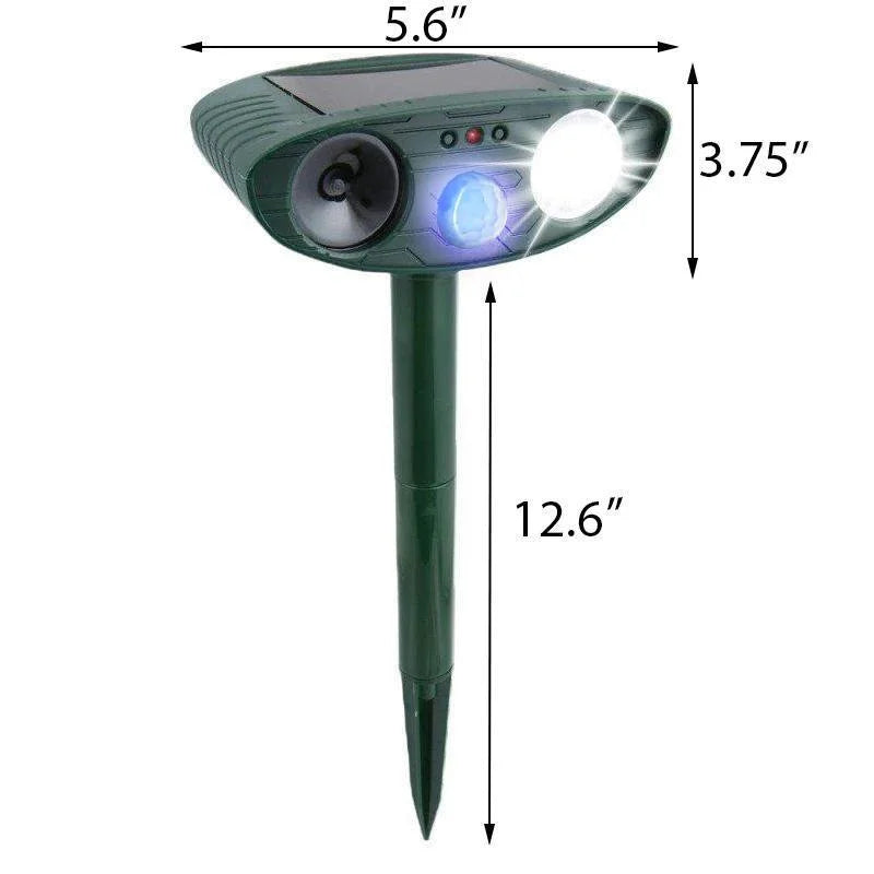 Ultrasonic Solar Powered Deer Repeller Deterrent