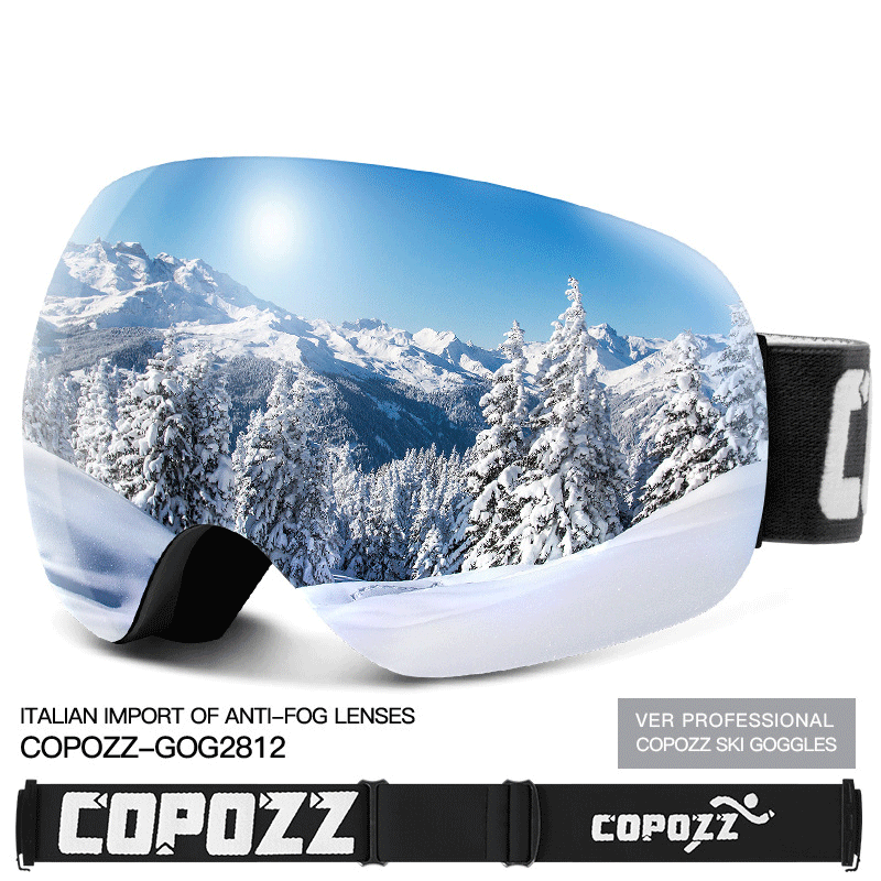 Italian Ski / Snowboard Goggles With Interchangeable Lens
