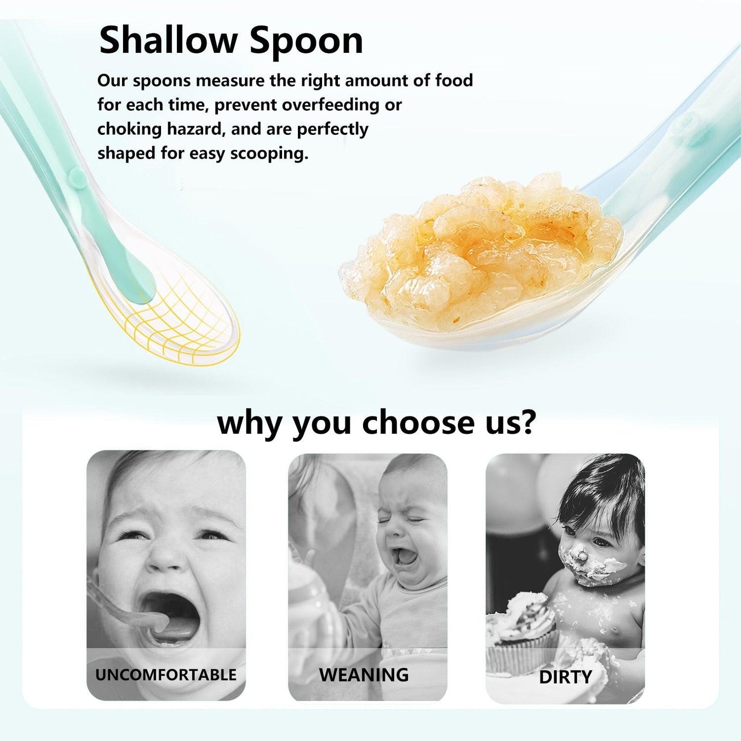 Premium Baby Soft Silicone Spoon