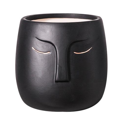 Ceramic Zen Face Living Room Vase