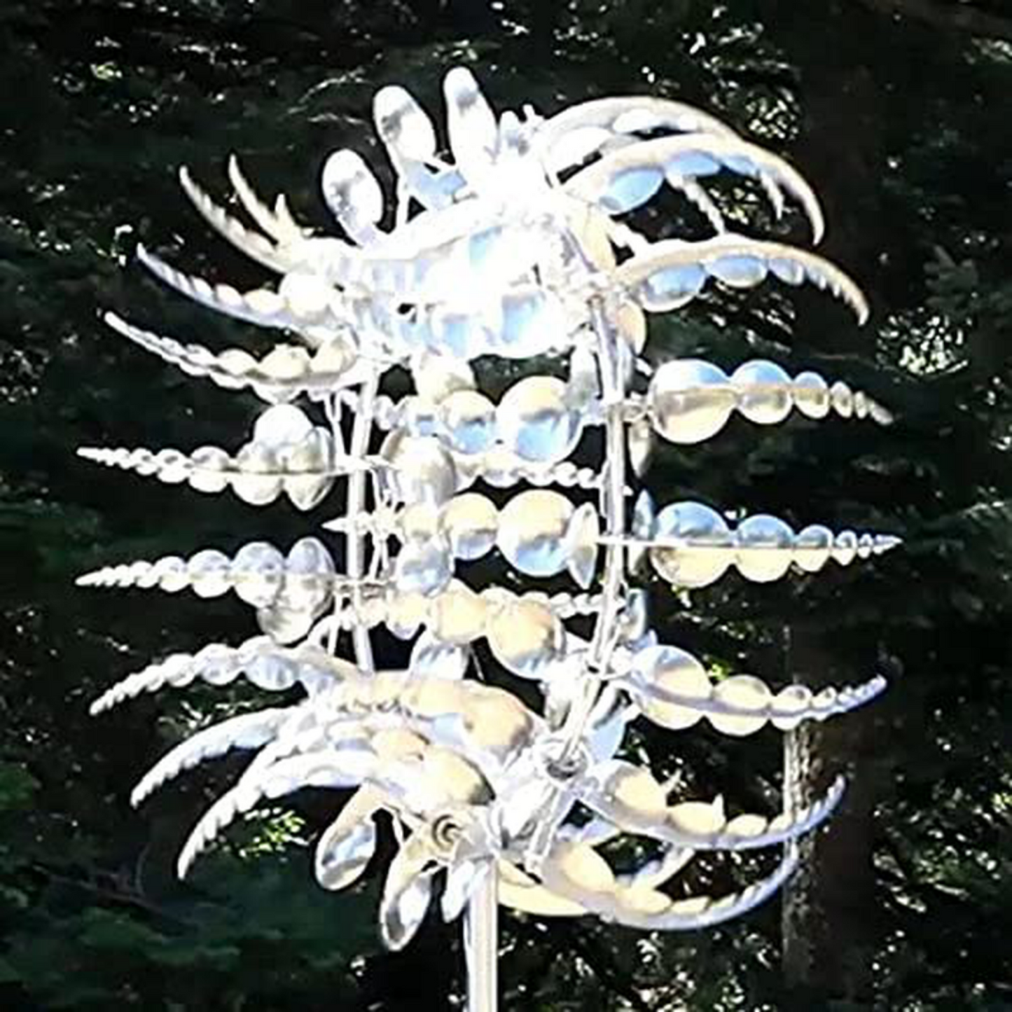 Kinetic Magical Metal Windmill Spinner
