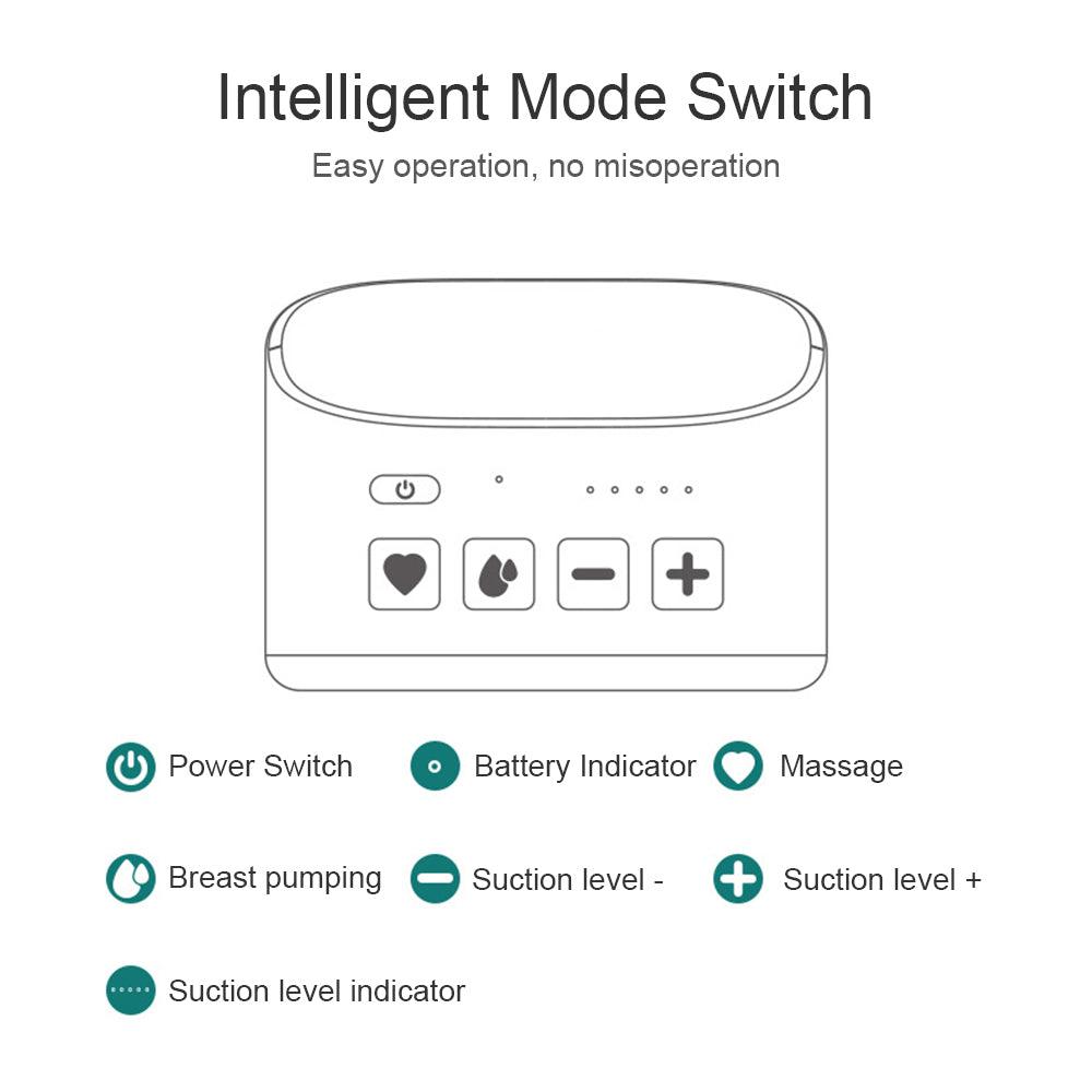 Hands Free Smart Breast Pump