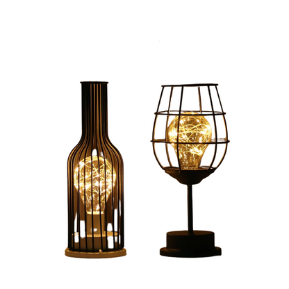 LED Wine Lantern
