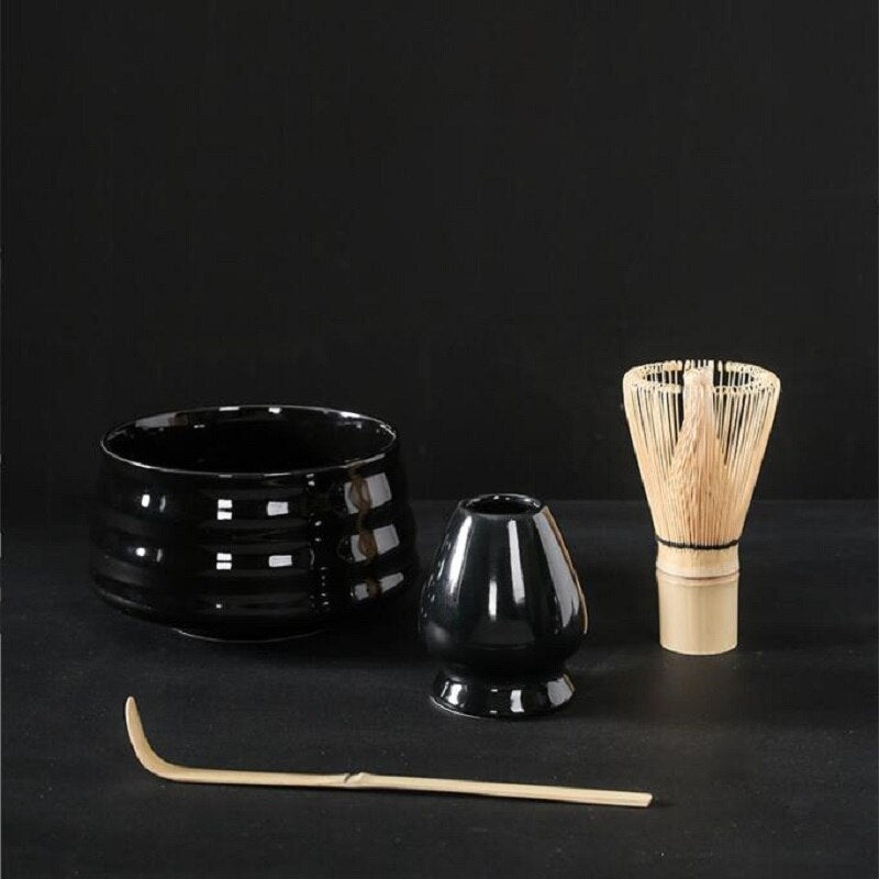 4pcs Japanese Bamboo Whisk Matcha Set