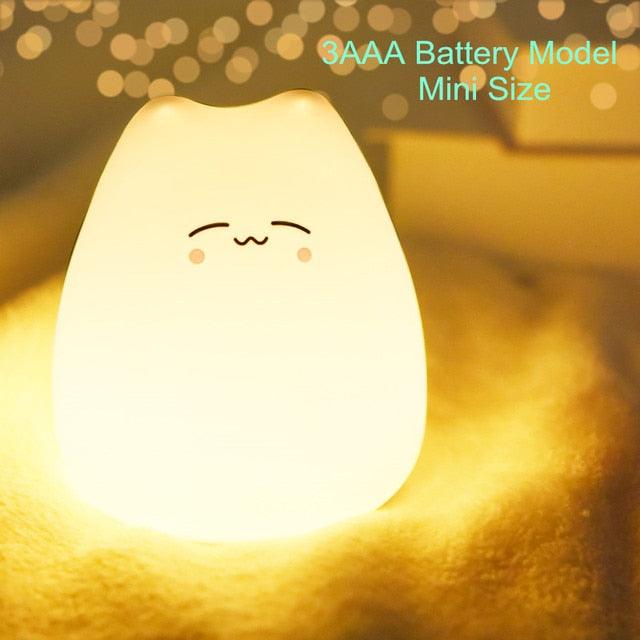 Kawaii Baby Cat Night Lamp