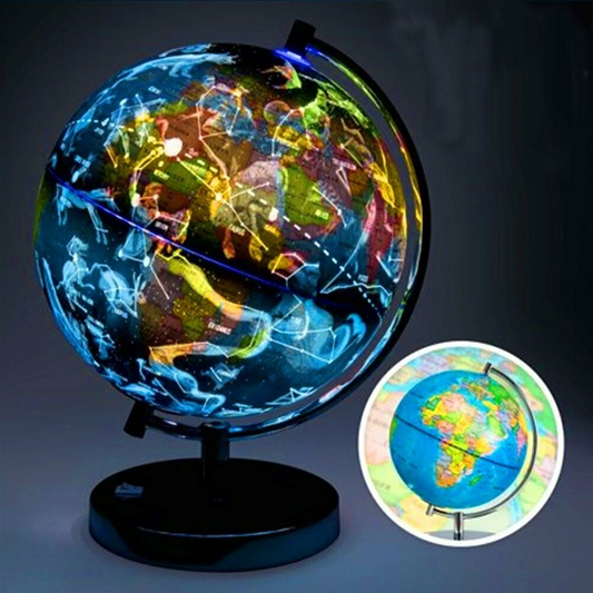 World Globe Led Constellation Map & Night Light