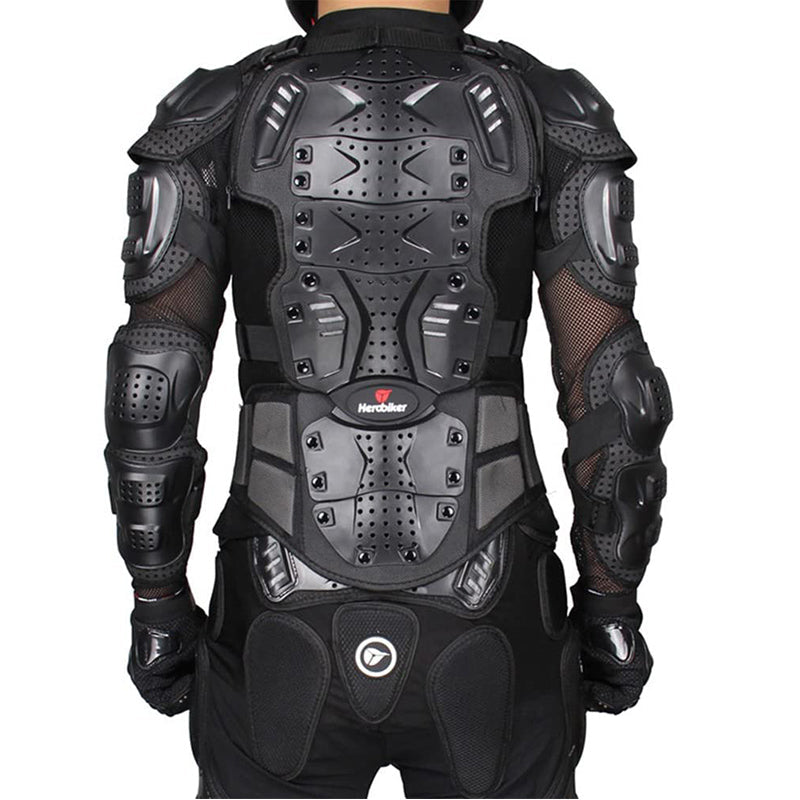 Motorcycle Biker Full Body Armor Jacket