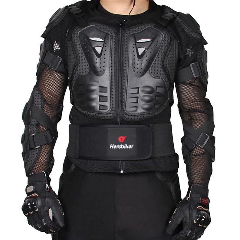 Motorcycle Biker Full Body Armor Jacket