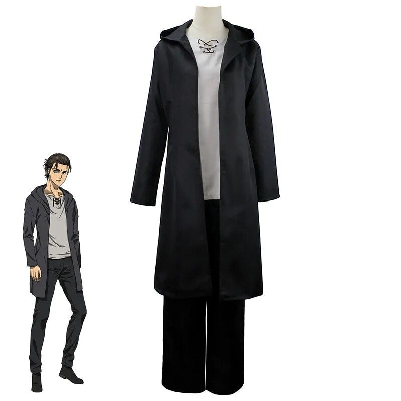 AOT Eren Jaeger Cosplay Costume