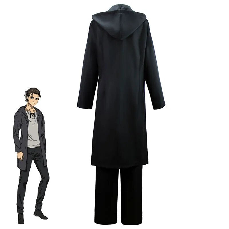 AOT Eren Jaeger Cosplay Costume