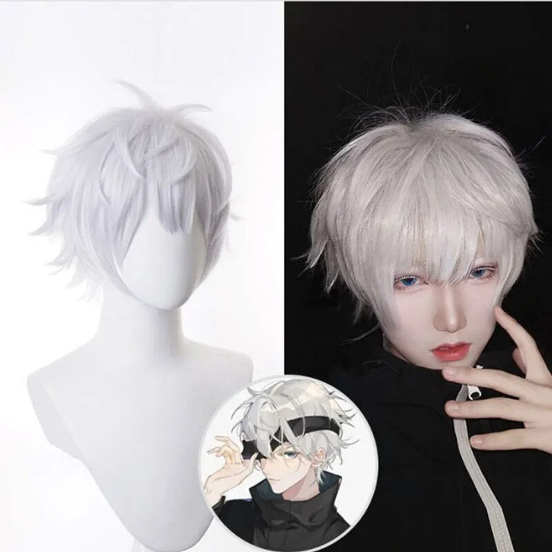 Anime Jujutsu Kaisen Gojo Satoru Cosplay Costume