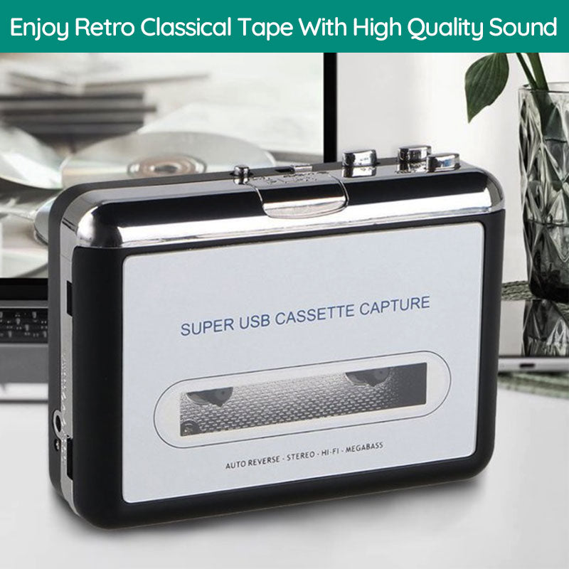 Portable Cassette Tape to USB Converter