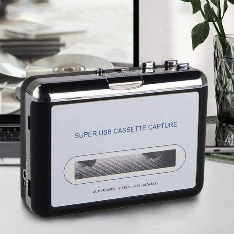 Portable Cassette Tape to USB Converter